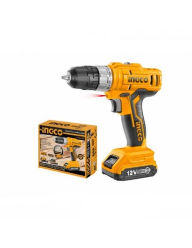 Masina de gaurit si infiletat pe acumulatori, 12V, Ingco