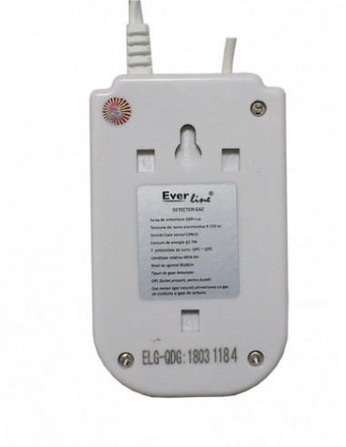 Set detector gaz cu electrovalva 3/4", Everline