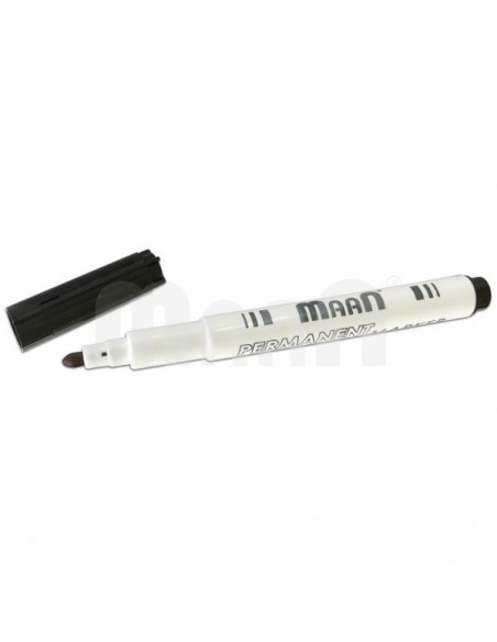 Marker permanent 1.5-2.5 mm, negru, Maan