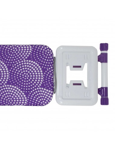 Masa de calcat Bianco cu cadru metalic si priza, 117x37, Zilan