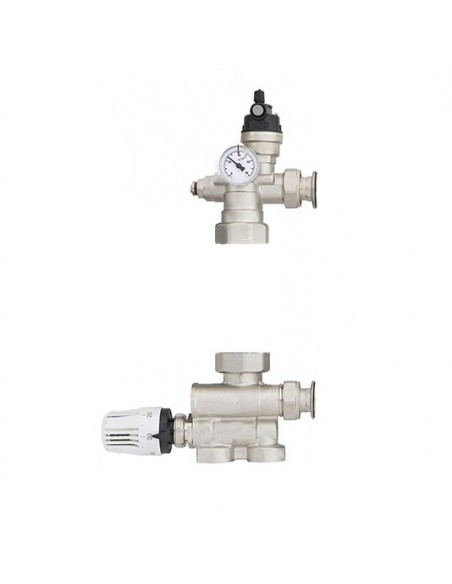 Grup amestec incalzire in pardoseala cu pompa Lowara 25-6-130, Raodyne