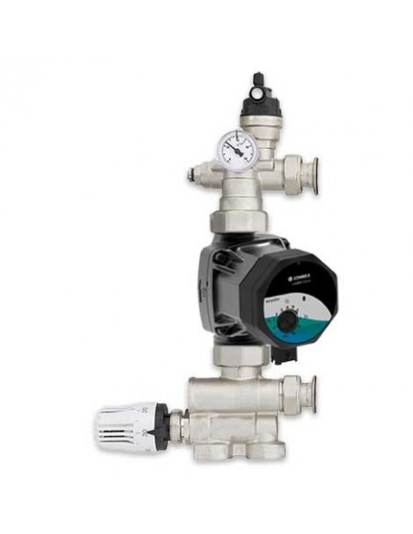 Grup amestec incalzire in pardoseala cu pompa Lowara 25-6-130, Raodyne