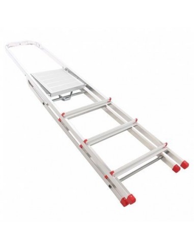 Scara aluminiu Alverosal, 3 trepte, inaltime 1.57 m