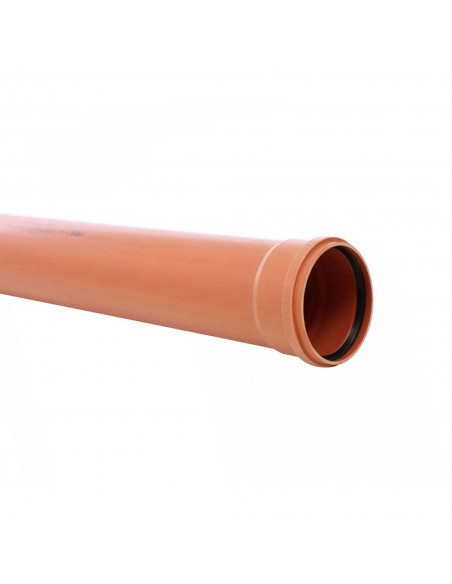 Teava canalizare PVC SN4 DN 125 mm x 1 m