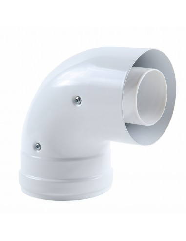 Cot coaxial 90° 60/100, pentru centrale in condensatie, Regulus