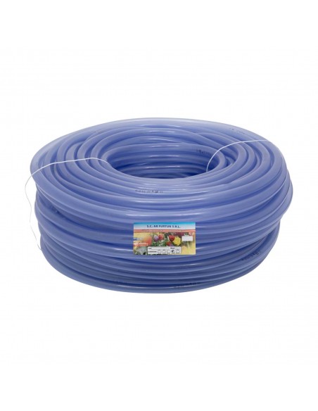 Furtun gradina siliconat, transparent 1/2", 100 metri