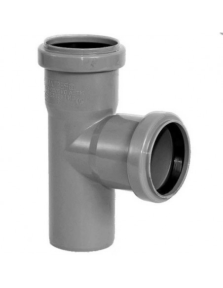 Ramificatie PP, canalizare interioara Ø 32 x 32 x 87°