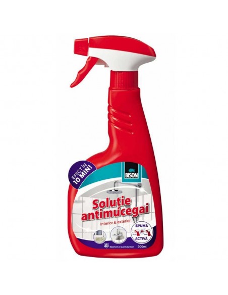 Soluție antimucegai cu pulverizator, 500ml, Bison