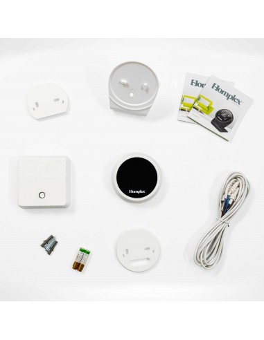 Termostat de ambient pentru centrala, wireless, Homplex NX1, programabil, alb