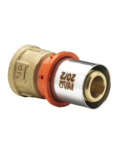 Racord sertizare, alama, filet interior, 32/3 x 1" FI, Ivar