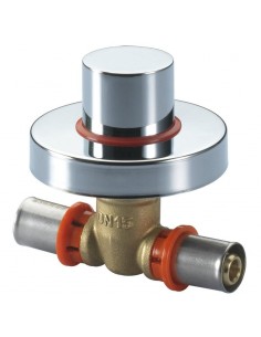 Robinet sertizare ingropat, alama, 26/3, Ivar