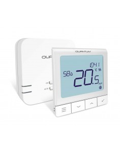 Termostat ambiental, programabil, cu radio frecventa, Salus Quantum, WQ610RF