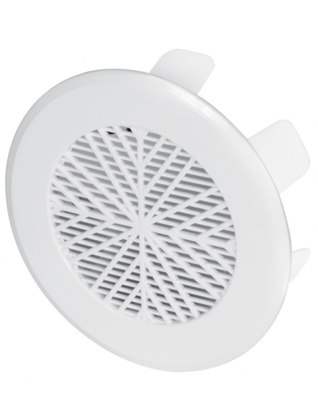 Grila de ventilatie, plastic, alb, 99-124mm, Awenta