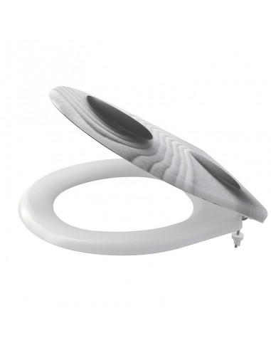 Capac WC A604 Zen, din duroplast si Softclose, Alca