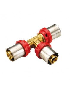 Teu redus sertizare, alama, 20/2 x 26/3 x 20/2, NTM